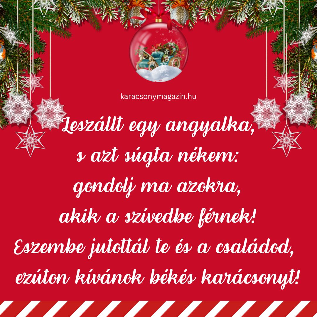szép karácsonyi idézet képeslapra