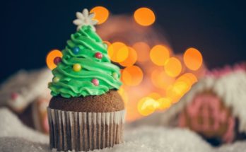 karácsonyfa muffin
